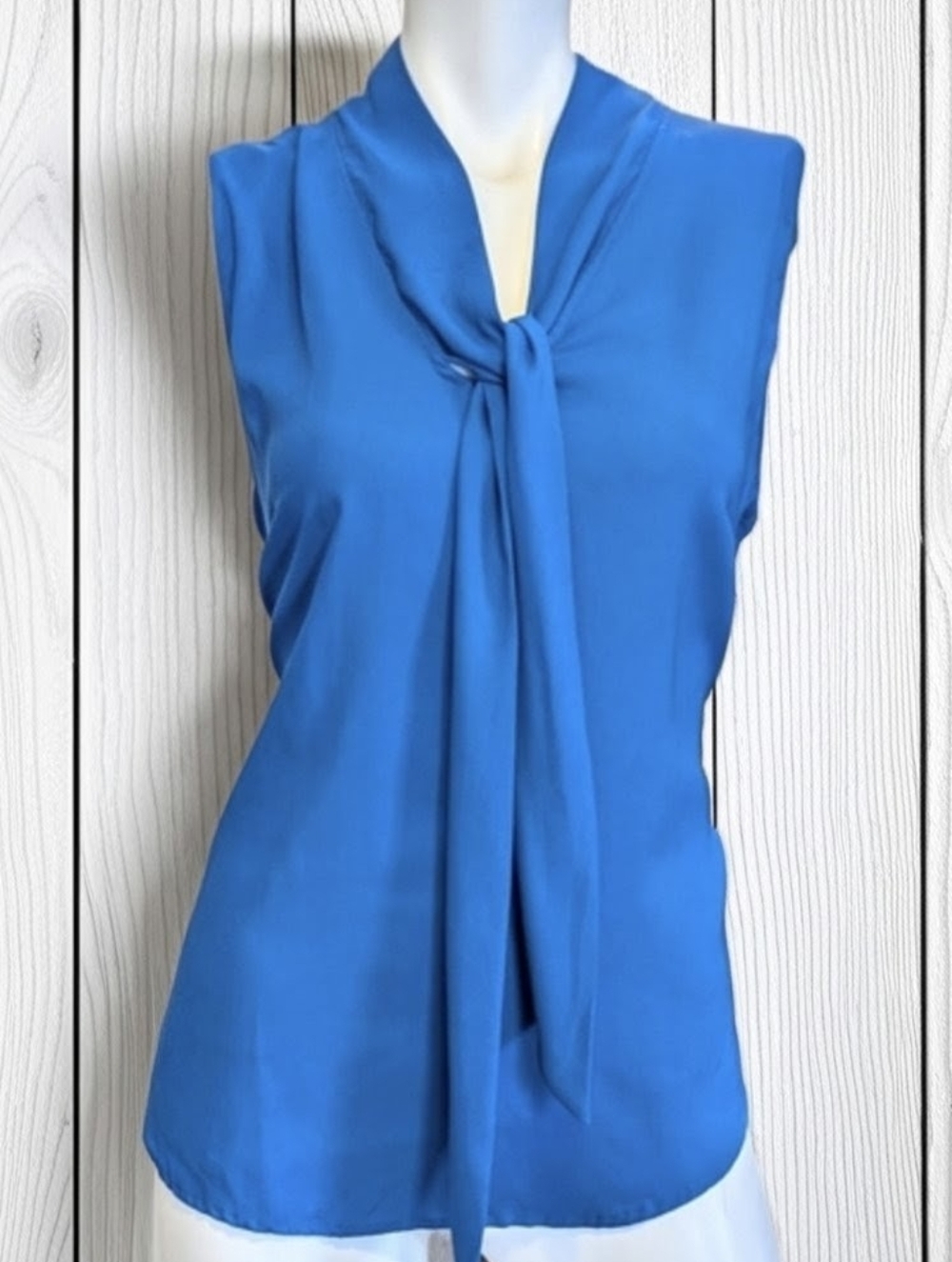 Ann Taylor Blue Sleeveless Women's Top